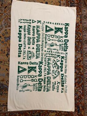 Vintage Kappa Delta Towel